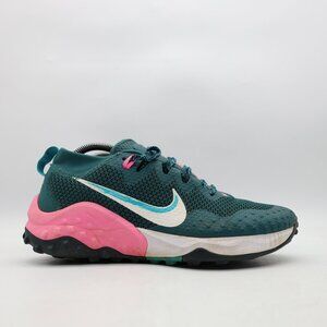 Nike Wildhorse 7 Women's 10 Dark Teal Green Trail Running Athletic Sneakers